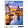 Clementoni - 35056 - High Quality Collection Puzzle - Lighting Venice - 500 Pezzi