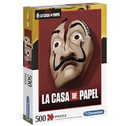 Clementoni de Papel/La casa di carta-Made in Italy-puzzle adulti 500 pezzi, 35085