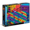 Clementoni Colorboom Collection Squares adulti 500 pezzi, puzzle gradient Made in Italy, Multicolore, 35094