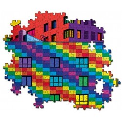 Clementoni Colorboom Collection Squares adulti 500 pezzi, puzzle gradient Made in Italy, Multicolore, 35094