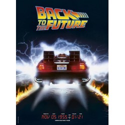 Clementoni - Movies - Back To The Future - Puzzle, Medium, 500 pezzi - CL35110