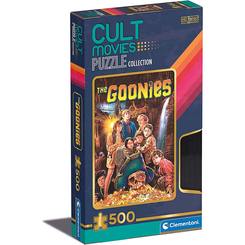 Clementoni - Cult Movies - The Goonies - Puzzle, Medium, 500 pezzi - CL35115