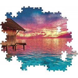 Clementoni - Peace Puzzle - The Ocean - 500 pezzi - puzzle paesaggi rilassanti - CL35120