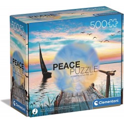 Clementoni - Peace Puzzle - The Lake - 500 pezzi - CL35121