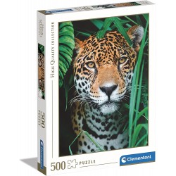 Clementoni - Puzzle High Quality Collection The Jungle - 500 Pezzi, Animali, Medium - CL35127