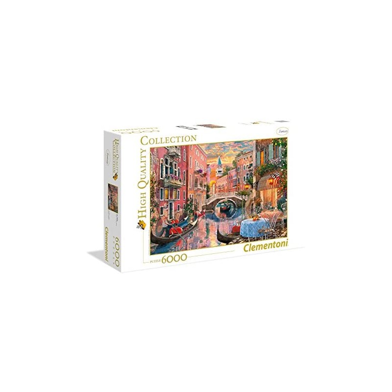 Clementoni- Venice Evening Sunset High Quality Collection Puzzle, No Color, 6000 pezzi, 36524