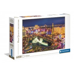 Clementoni Collection Las Vegas, Puzzle Adulti 6000 Pezzi, Made in Italy, Multicolore, 36528