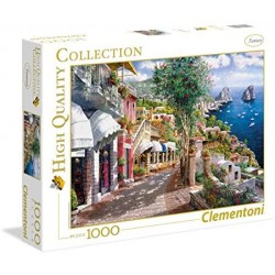 Clementoni- Capri Puzzle, 100 Pezzi, Multicolore, 1000, 39257