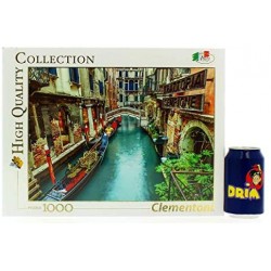 Clementoni Collection-Venice Canal Puzzle, 1000 Pezzi, Multicolore, 39458