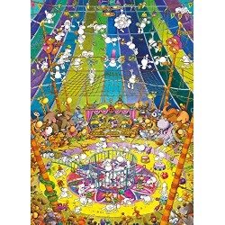 Clementoni - 39536 - Mordillo Puzzle - The Show - 1000 Pezzi - Made In Italy - Puzzle Adulti