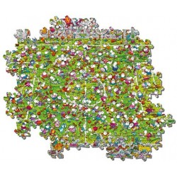 Clementoni - 39537 - Mordillo Puzzle - The Match - 1000 Pezzi - Made In Italy - Puzzle Adulti