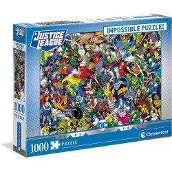 Clementoni - Puzzle Justice League DC Comics, 1000 Pezzi - CL39599