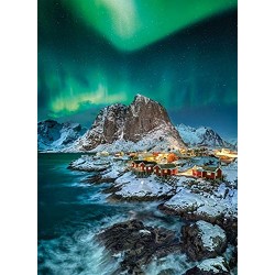 Clementoni Collection-Lofoten Islands-Puzzle Adulti 1000 Pezzi, Made in Italy, 39601