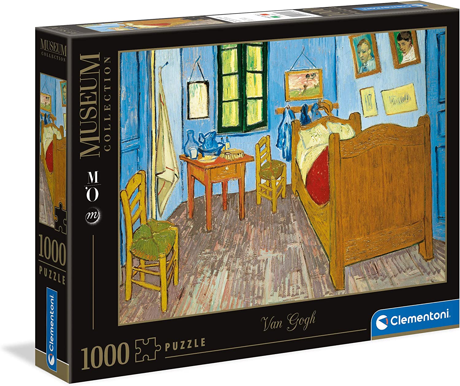 Clementoni - Puzzle Museum Collection, Chambre Arles, Van Gogh, 1000 Pezzi,  Arte, Puzzle Quadri - CL39616