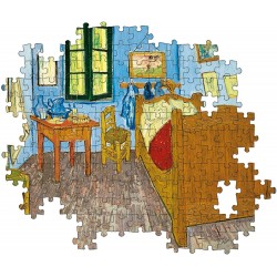 Clementoni - Puzzle Museum Collection, Chambre Arles, Van Gogh, 1000 Pezzi, Arte, Puzzle Quadri - CL39616