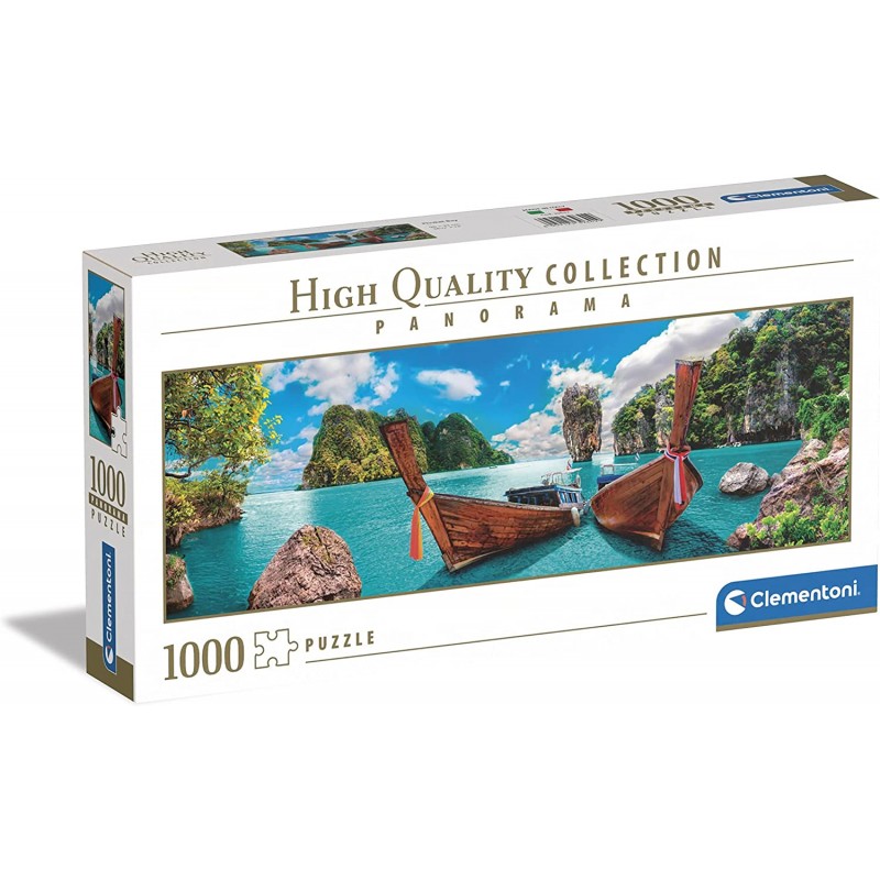 Clementoni - Puzzle High Quality Collection Panorama - Phuket Bay 1000 pz, paesaggi - CL39642