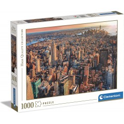 Clementoni - Puzzle High Quality Collection New City - 1000 Pezzi, paesaggi, Città - CL39646