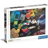 Clementoni - Puzzle High Quality Collection - 80 s Nostalgia - 1000 Pezzi, Vintage, Lifestyle - CL39649