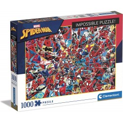 Clementoni - Impossible Puzzle - Spider-Man - Medium, 1000 pezzi - CL39657