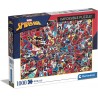 Clementoni - Impossible Puzzle - Spider-Man - Medium, 1000 pezzi - CL39657
