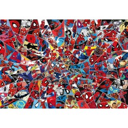 Clementoni - Impossible Puzzle - Spider-Man - Medium, 1000 pezzi - CL39657