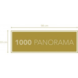 Clementoni - Puzzle Panorama Fate The Winx Saga - 1000 Pezzi, Panoramico, Puzzle Netflix - CL39690