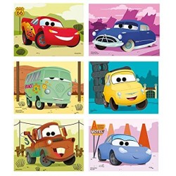 Clementoni Disney Pixar Cars, 3 anni-cubi da 12 pezzi-Play For Future, materiali 100% riciclati-Made in Italy, bambini, puzzle c