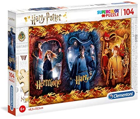 Clementoni - 61885 - Supercolor Puzzle - Harry Potter - 104 pezzi - Made in  Italy - puzzle bambini 6 anni