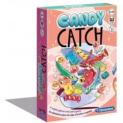 Clementoni- Candy Catch Gioco di Carte, Multicolore, 16565