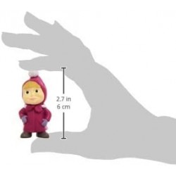 MASHA E ORSO - Masha Inverno Personaggio in Plastica Rigida - assortimento - COMY99800