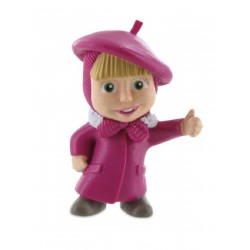 MASHA E ORSO - Masha Inverno Personaggio in Plastica Rigida - assortimento - COMY99800