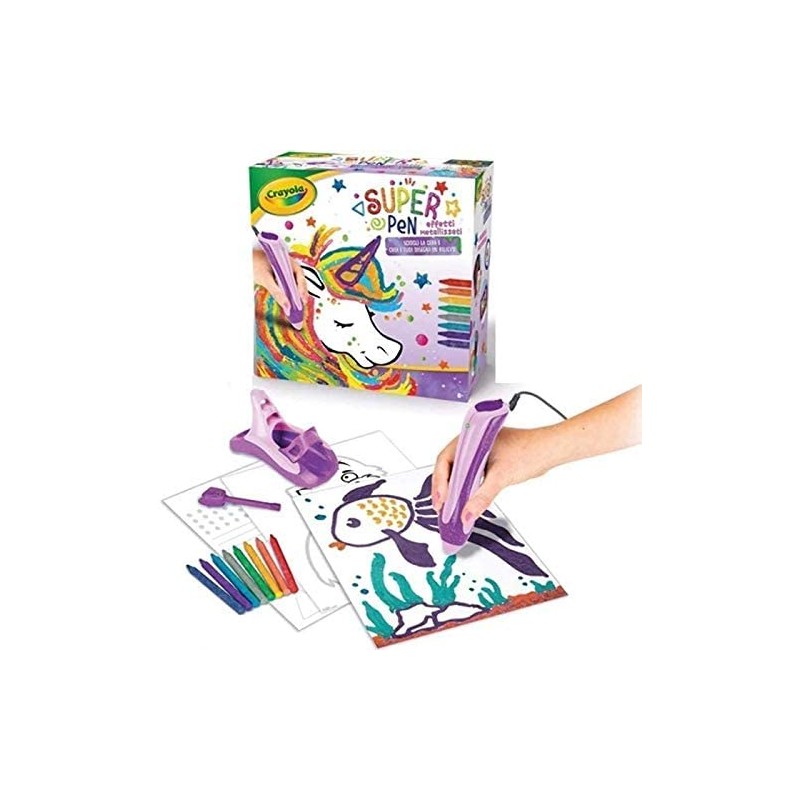 SUPER PEN Crayola Unicorno Neon, 25-0505