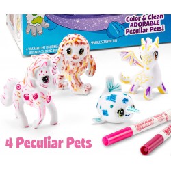 Crayola - Washimals Peculiar Pets - Set Attività Colora Lava e Ricolora con Animaletti Fantastici - CRA25-7191