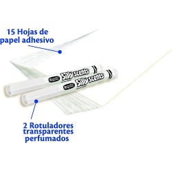 Crayola - Ricarica per Laboratorio Profumelli, Set per Creare Adesivi Profumati - CRA257250