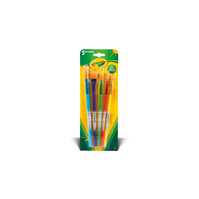 5 Pennelli Assortiti - Crayola