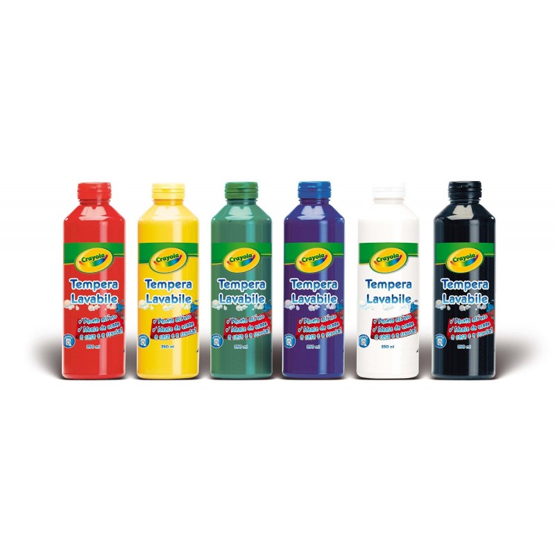 CRAYOLA 3926 - Giochi ricreativi, Pittura Lavabile, 1 Bottiglia di Vernice Lavabile, 237 ml