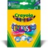 CRAYOLA-I Lavabilissimi Maxi Pastelli a Cera Ultra-Lavabili, per Scuola e Tempo Libero, Colori Assortiti, 8 Pezzi, 52-3282