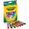 CRAYOLA-I Lavabilissimi Maxi Pastelli a Cera Ultra-Lavabili, per Scuola e Tempo Libero, Colori Assortiti, 8 Pezzi, 52-3282
