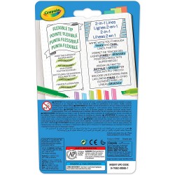 CRAYOLA 58-6560 marcatore Blu, Verde, Arancione, Rosa, Rosso, Viola 6 Pezzo(i)