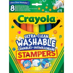 Crayola 8 Stampini Ultra Lavabili