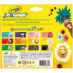 CRAYOLA-I Profumelli Pennarelli Lavabili Profumati, Punta Maxi, per Scuola e Tempo Libero, Colori Assortiti, 12 Pezzi, 58-8337