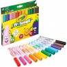 CRAYOLA-I Profumelli Pennarelli Lavabili Profumati, Punta Maxi, per Scuola e Tempo Libero, Colori Assortiti, 12 Pezzi, 58-8337