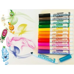 CRAYOLA-I Profumelli Pennarelli Lavabili Profumati, Punta Maxi, per Scuola e Tempo Libero, Colori Assortiti, 12 Pezzi, 58-8337