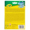 Crayola - Super Punta Pennarelli Lavabili Punta Media, Confezione da 12 Pezzi Colori Assortiti, 7509
