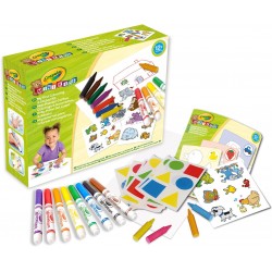 Crayola - Mini Kids, Il Mio Primo Set Colori & Adesivi - CRA81-0570