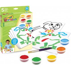 Crayola - Mini Kids - Tempere Lavabili per Bambini Formula Antigoccia - CRA811483