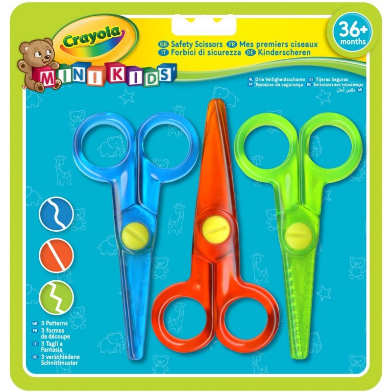 Crayola Set 3 Forbici Mk