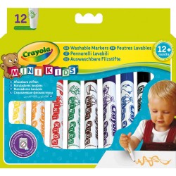 Crayola 12 Colori Fibra Mini Kids