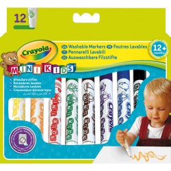 Crayola 12 Colori Fibra Mini Kids