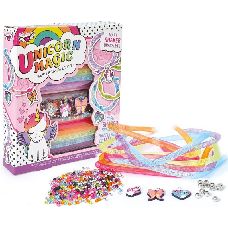 Crayola - Set Crea i Tuoi Braccialetti Unicorn Magic - CRAF12571